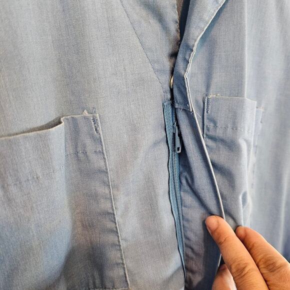 Dickies Vintage Coveralls Mens Size 44 Medium Blue 90s Utility Streetwear Grunge - Picture 7 of 14